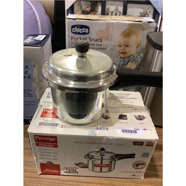 Prestige Aluminum Pressure Cooker