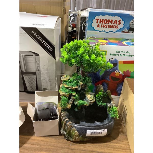 Tabletop Artificial Tree Water Fountain