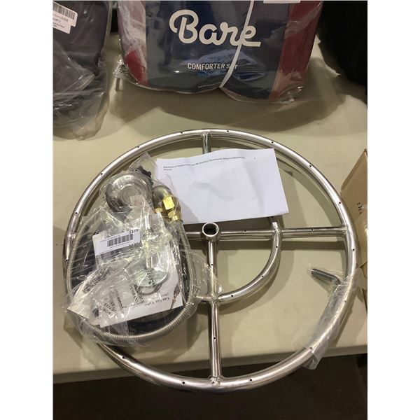 Stanbroil 18in LP Propane Gas Fire Pit Burner Ring Installation Kit