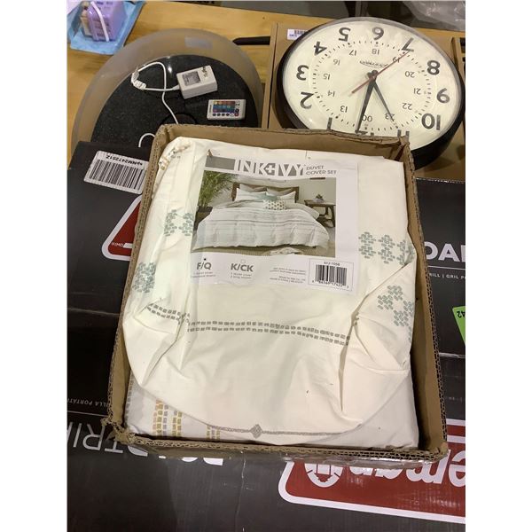 Ink + Ivy Queen Size Duvet Cover Set