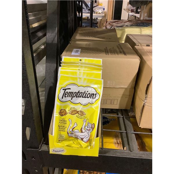 Case of Temptations Chicken Flavor Cat Treats (12 x 85g)