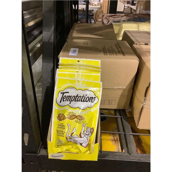 Case of Temptations Chicken Flavor Cat Treats (12 x 85g)
