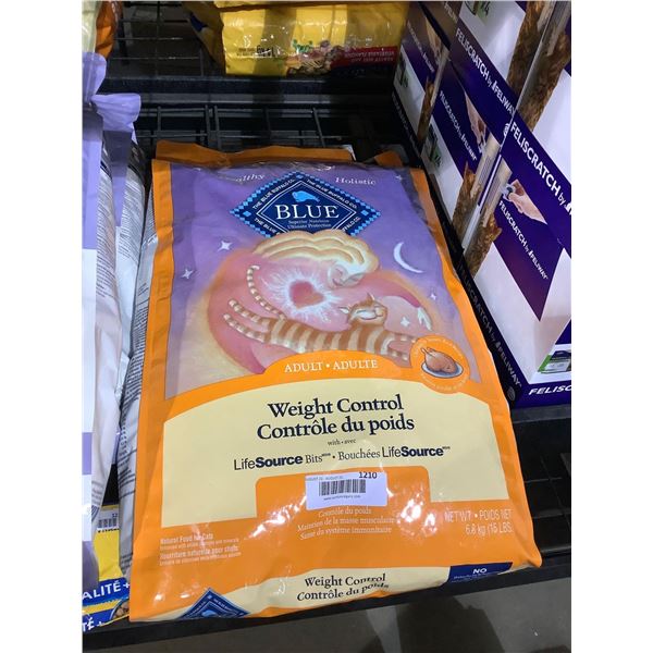 Blue Buffalo Adult Weight Control Cat Food (6.8kg)