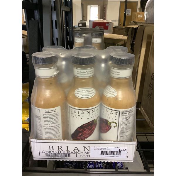 Brianna's Chipotle Ranch Dressing (6 x 355mL)