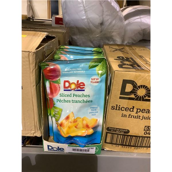 Case of Dole Sliced Peaches in Fruit Juice (8 x 382mL)