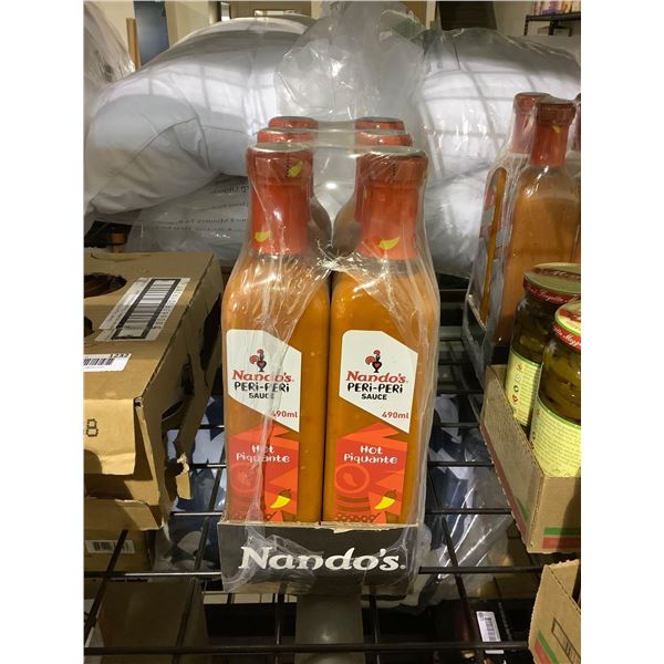 Nando's Peri-Peri Hot Sauce (6 x 490mL)