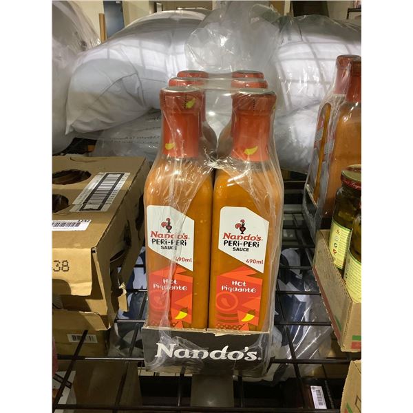 Nando's Peri-Peri Hot Sauce (6 x 490mL)