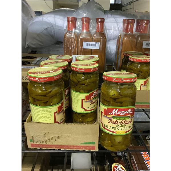 Case of Mezzetta Deli-Sliced Jalapeno Peppers (6 x 473mL)