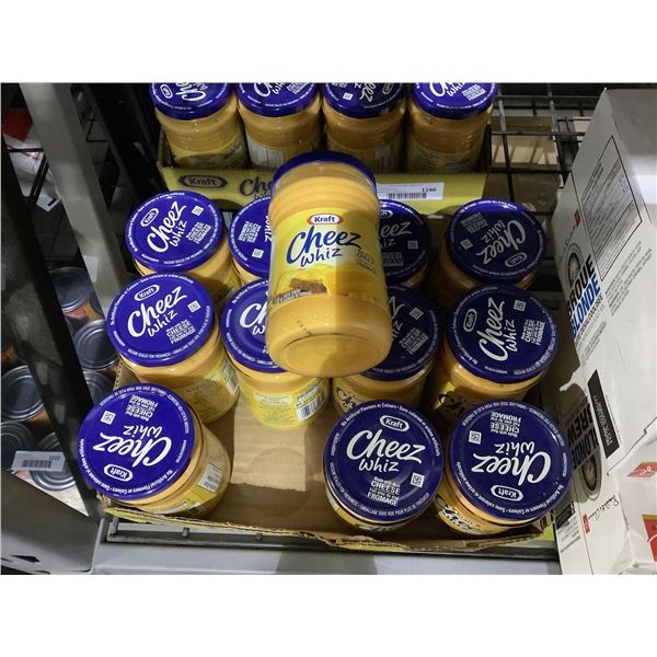 Kraft Cheez Whiz Cheese Spread (12 x 450g)