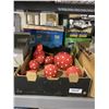 Image 1 : Case of Wooden Mushroom Garden Decor