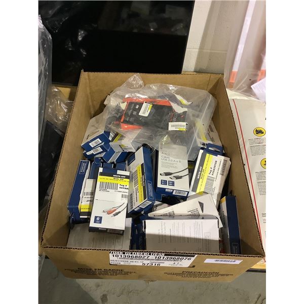 Box of Misc. Electronic Accessories