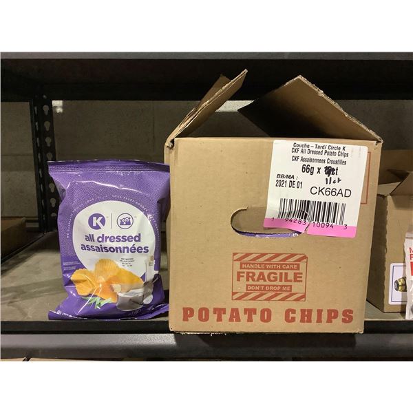 Case of Circle K All Dressed Chips (11 x 66g)