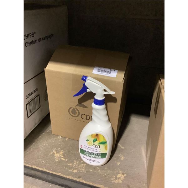 Case of CDN Lemon Tree Disinfectant Cleaner (6 x 24oz)
