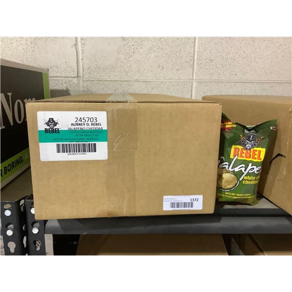 Case of Rebel Jalapeno White Cheddar Chips (24 x 43g)