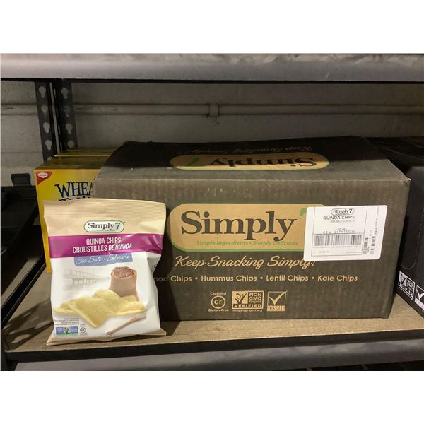 Case of Simply 7 Sea Salt Quinoa Chips (24 x 0.8oz)