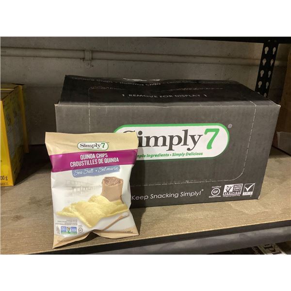 Case of Simply 7 Sea Salt Quinoa Chips (24 x 0.8oz)