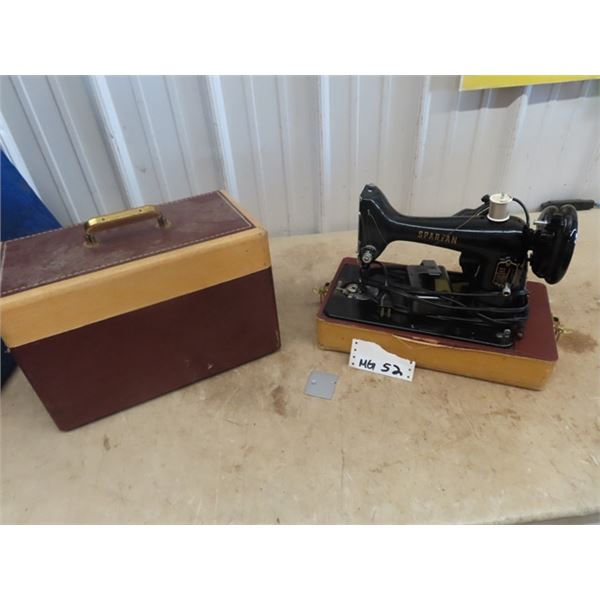 Vintage Spartan Portable Elec Sewing Machine