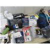 Image 2 : Wicker Style Clothes Hamper, Inland Carry On Bag, Golf Shirt, Vest, New Tightie Whites and  New Sock