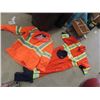 Image 2 : Ryobi  Cordless Tool Set, Charger & 2 Batteries, New Safety Overalls-Size Large, Rain Gear - Large