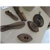 Image 2 : Insulators, Crockery Jug, Sad Iron, & Shoe Repair