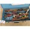 Image 2 : Metal Tool Box w Odds & Ends Tools , Wrenches Hammers, Scewdrivers Plus More!