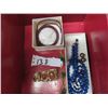 Image 1 : Blue Lapis, Ruby? Jade? & Gemstone Bracelet, Must be Viewed to see Value
