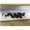 Image 2 : Beautiful 14 KT Gold & Smokey Quartz Bracelet & Earrings Set