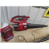 Image 2 : Toro Battery Yard Blower w Battery Charger , & Elec Weedeater