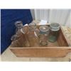 Image 2 : Milk Bottles - Mostly Labelled & 2 Crates