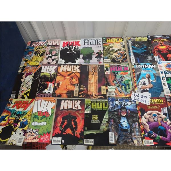 Approx 100 Comics - Various Mainly Marvel & DC $1 And Up