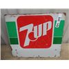 Image 1 : Metal 7 Up Sign 14" x 16"