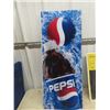 Image 2 : Fibre Glass Pepsi Sign 14" x 33" , Andrew Peller Menu Board - Metal Embossed 12" x 8"