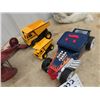 Image 2 : Toy Trucks & Hotrods Plus Metal Airplane & Car