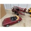 Image 3 : Toy Trucks & Hotrods Plus Metal Airplane & Car