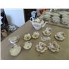 Image 1 : Paragon China Tea Set w Cream & Sugar & Teapot