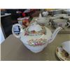Image 2 : Paragon China Tea Set w Cream & Sugar & Teapot