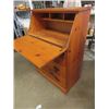 Image 2 : (GE) Pine Drop Front Writing Desk 40" x 29" x 15"