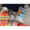 Image 2 : New Safety Vests, Shirt, Pylons, Breather Purifier Plus A Poly Organizer
