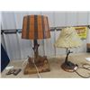 Image 1 : Wooden Moose Lamp & Legends of The Fall Lamp