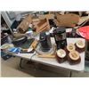 Image 1 : Coffee Maker, Keurig, Cannisters, Roaster, & Cutting Board Plus!