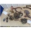 Image 3 : Horse Haimes, Ice Tongs, Horse Chimes Approx 10 Metal Fit Through Chelly