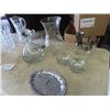 Image 2 : Crystal & Cut Glass, Ptcher, & Punch Bowl