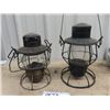 Image 2 : 2 Railway Lanterns 1) CPR & 1) CNR