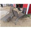 Image 1 : 2 Lounger Yard Chairs (No Cushions) & 2 Folding Lawn Chairs