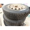 Image 2 : (ID) 4 Goodyear P155/ 80 R 13 Tires & Rims