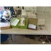 Image 2 : 2 Sewing Machines, 1) White 534 Surger, 1) Bernina & Accessories