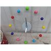 Image 2 : Funky Clock & Light Fixture