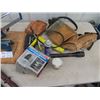 Image 2 : Power Circ Saw & Drill, Mtire Saw, Hole Saw Bits Carpenter Belt, Framing Hammer, Plus More!