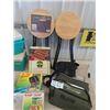Image 2 : Camping Items, Coolers, Folding Stools, New Old Stock , Port Shower Plus More!