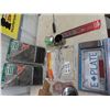 Image 2 : (BC) New Mud Flaps, License Plate Topper w One Programmable Message, Set of 4 3 Bar Wheel Spinners, 